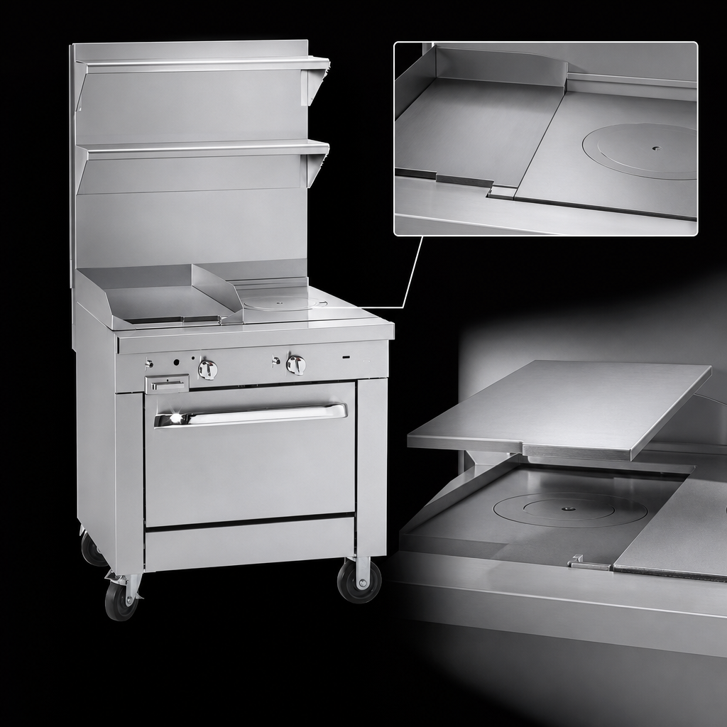 Full-Width Graduated Hot Top