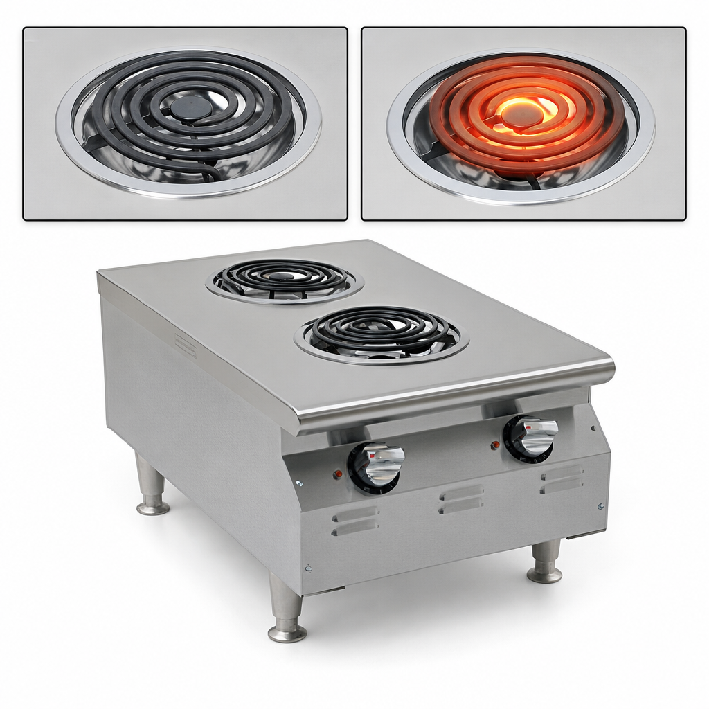 Flat Spiral Element Burners
