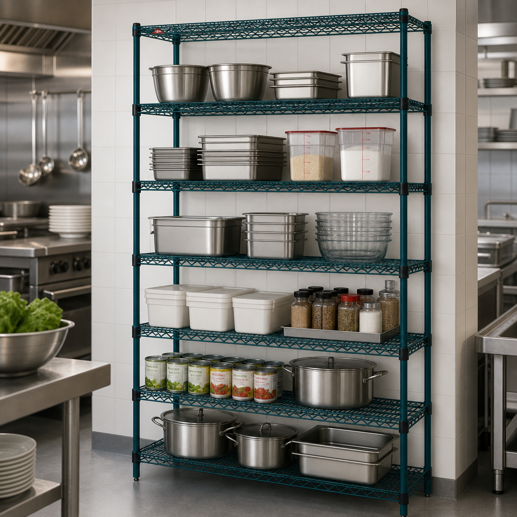 Six-Tier Storage Design