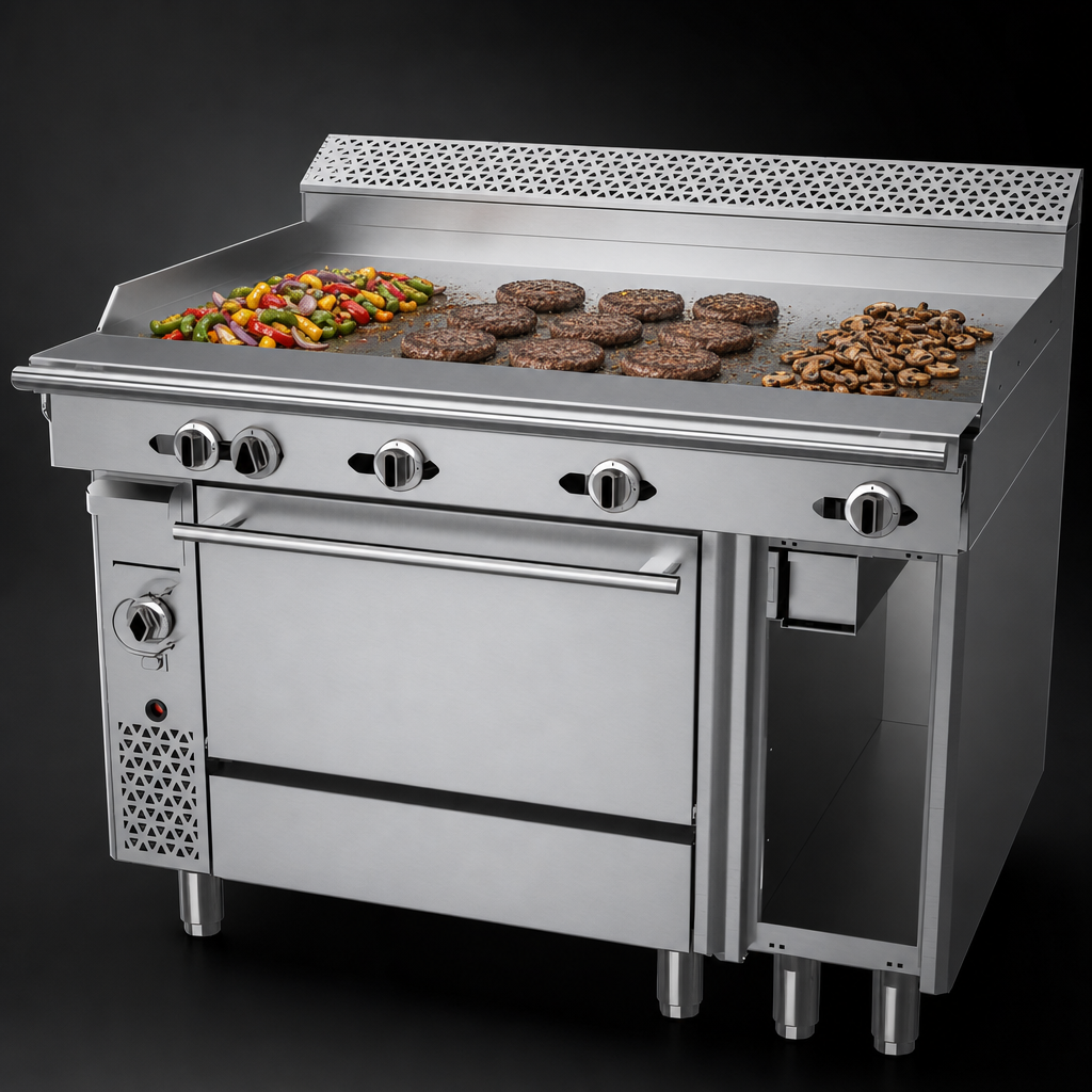 48-Inch Steel Griddle Top