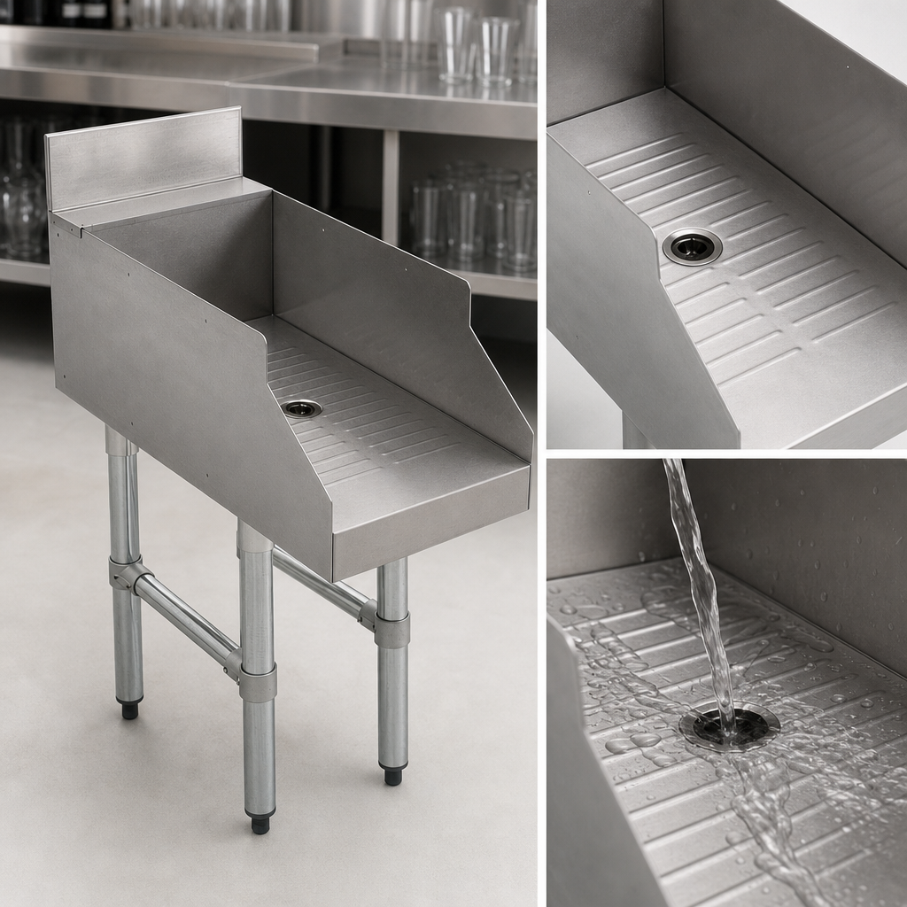 Recessed Drainboard Design