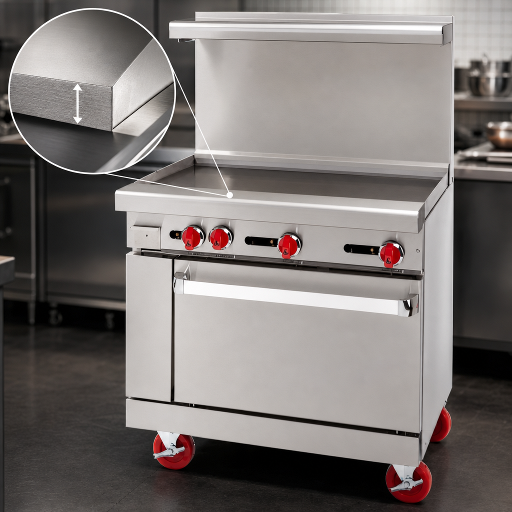 1-Inch Thick Griddle Plate