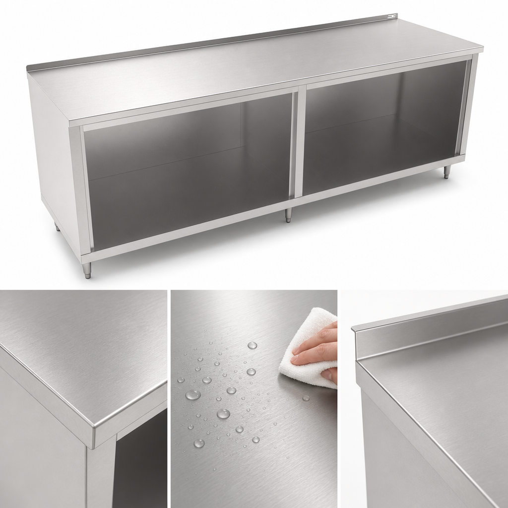 16-Gauge Type 300 Stainless Steel Top