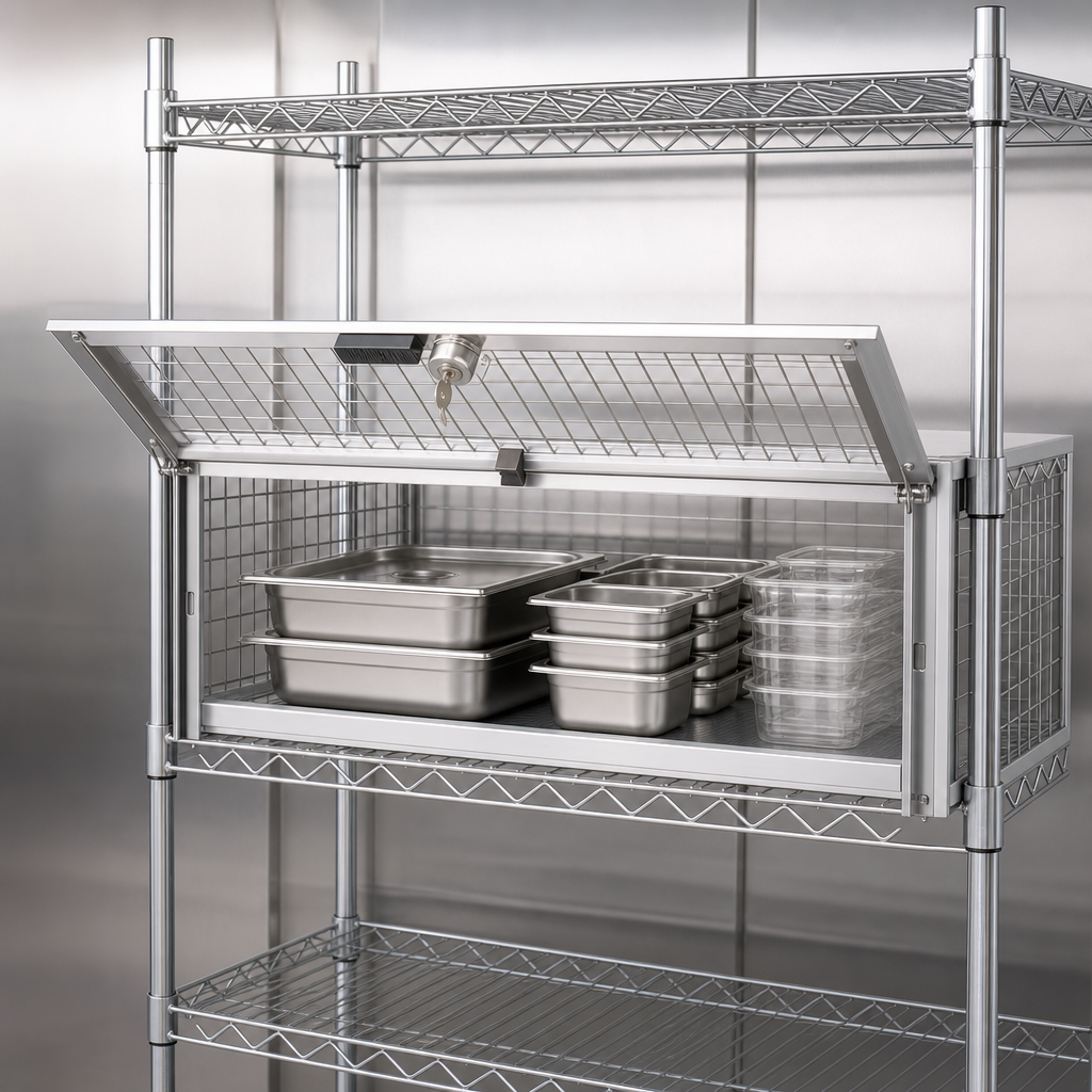 Lockable Enclosed Storage