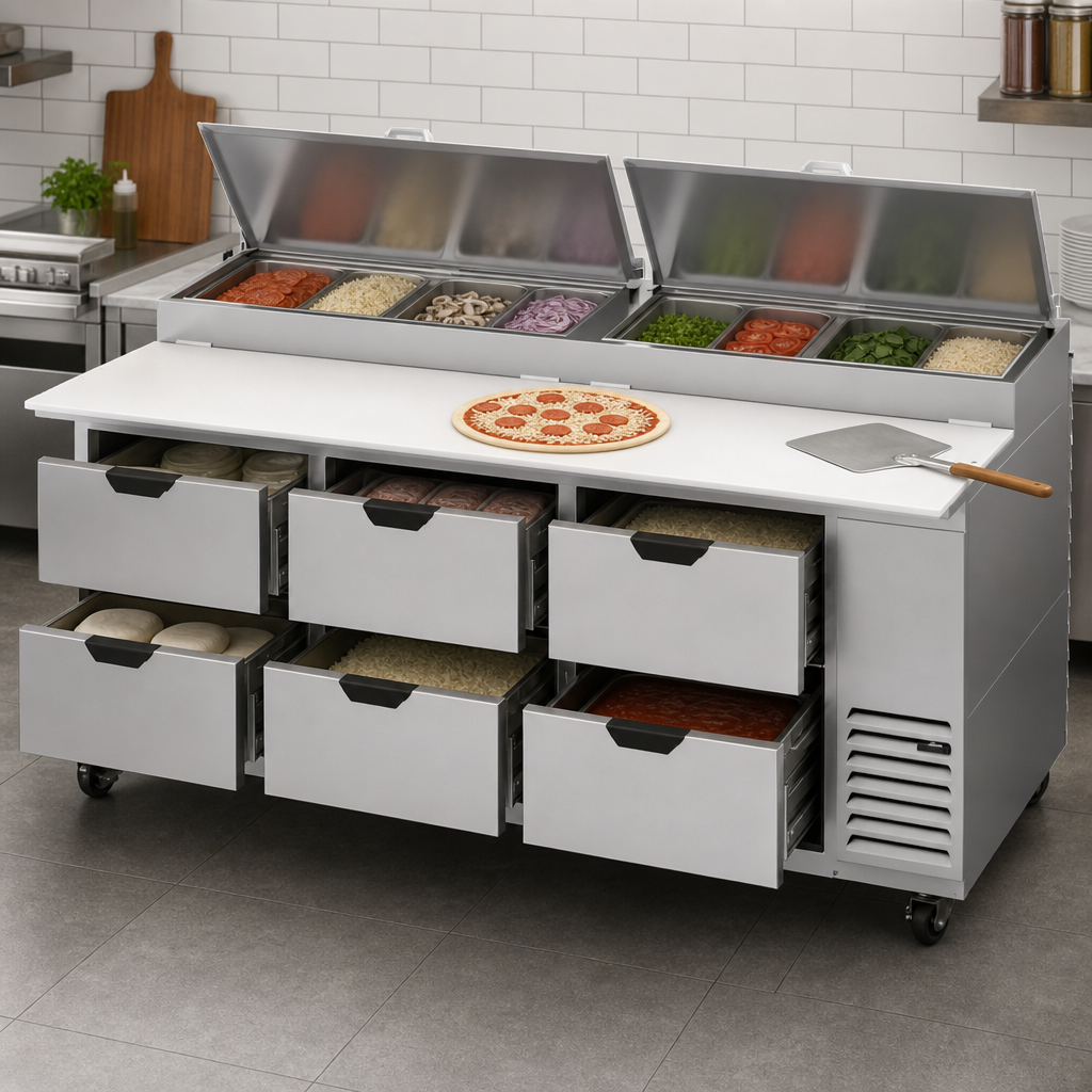 Six-Drawer Storage