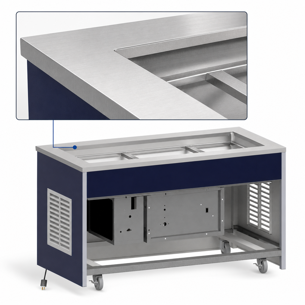 16 Gauge 304 Stainless Steel Top