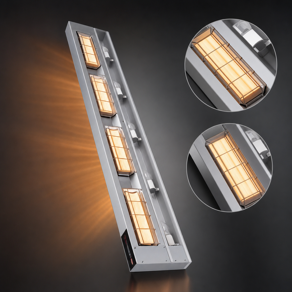 Double Ceramic Heat Strips