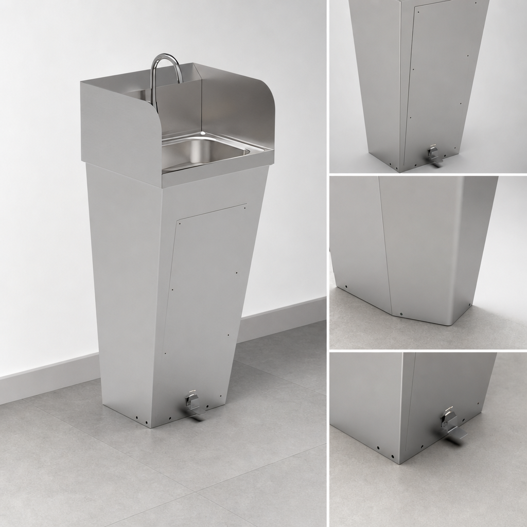Floor-Mount Tapered Pedestal