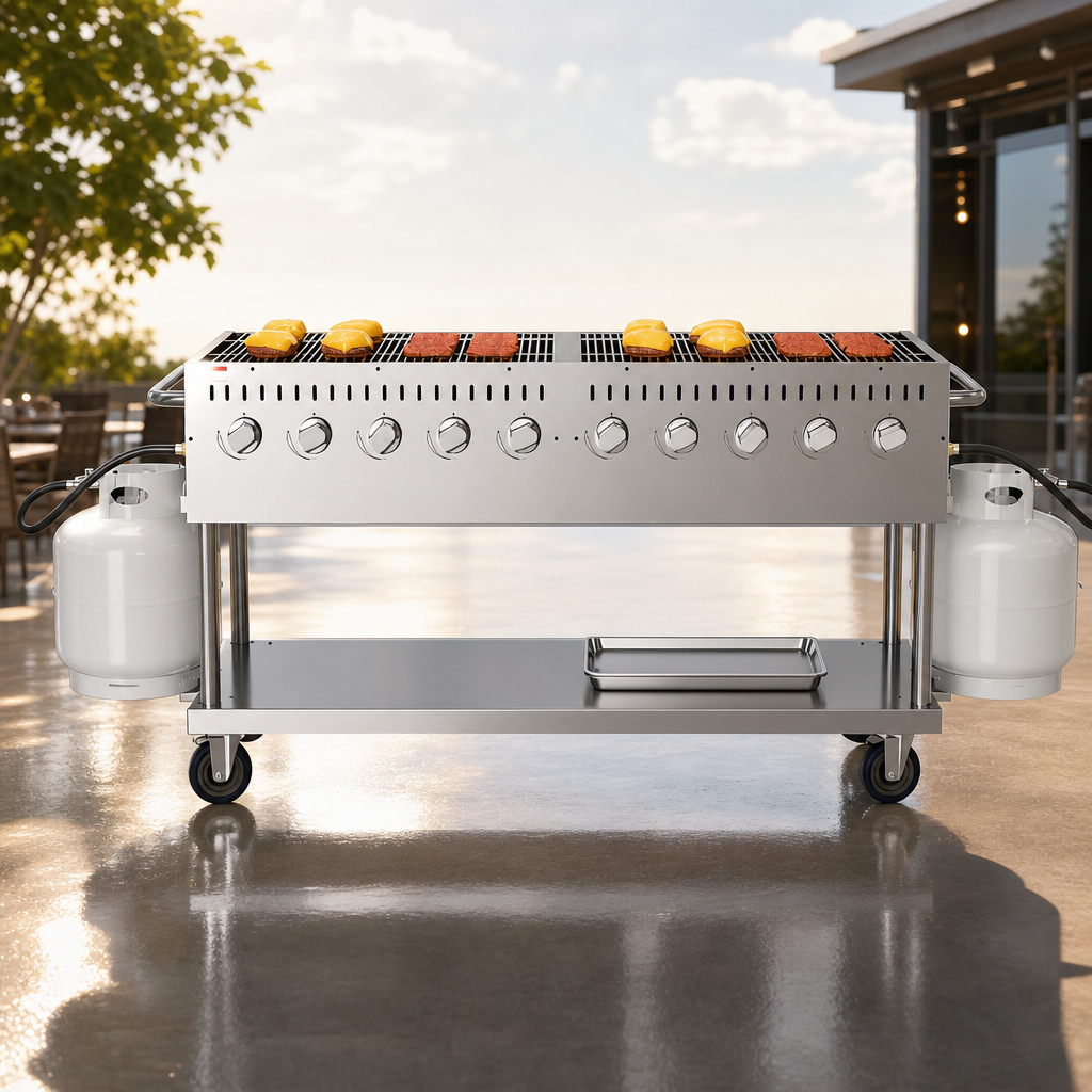 13-Gauge 304 Stainless Steel Construction