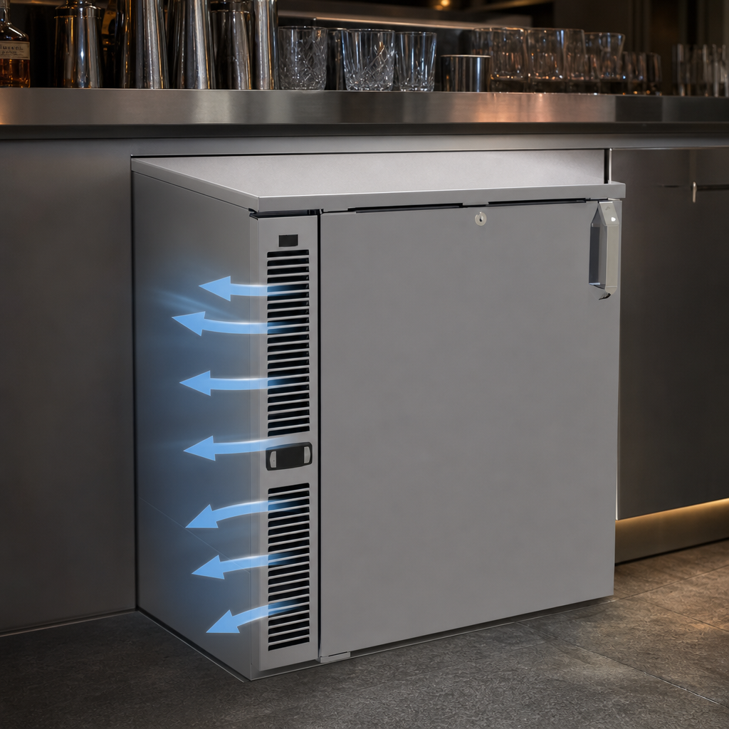 Front-Venting Self-Contained Refrigeration