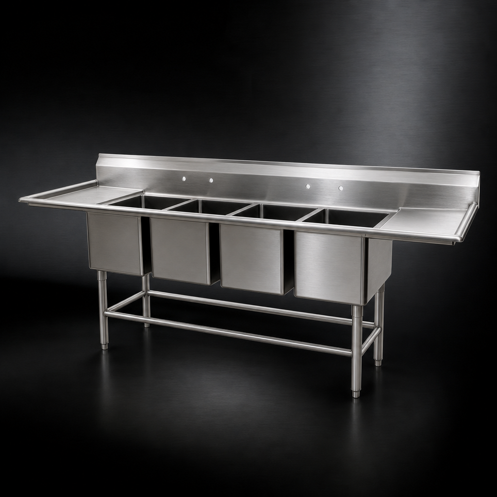Heavy-Duty Stainless Steel Construction