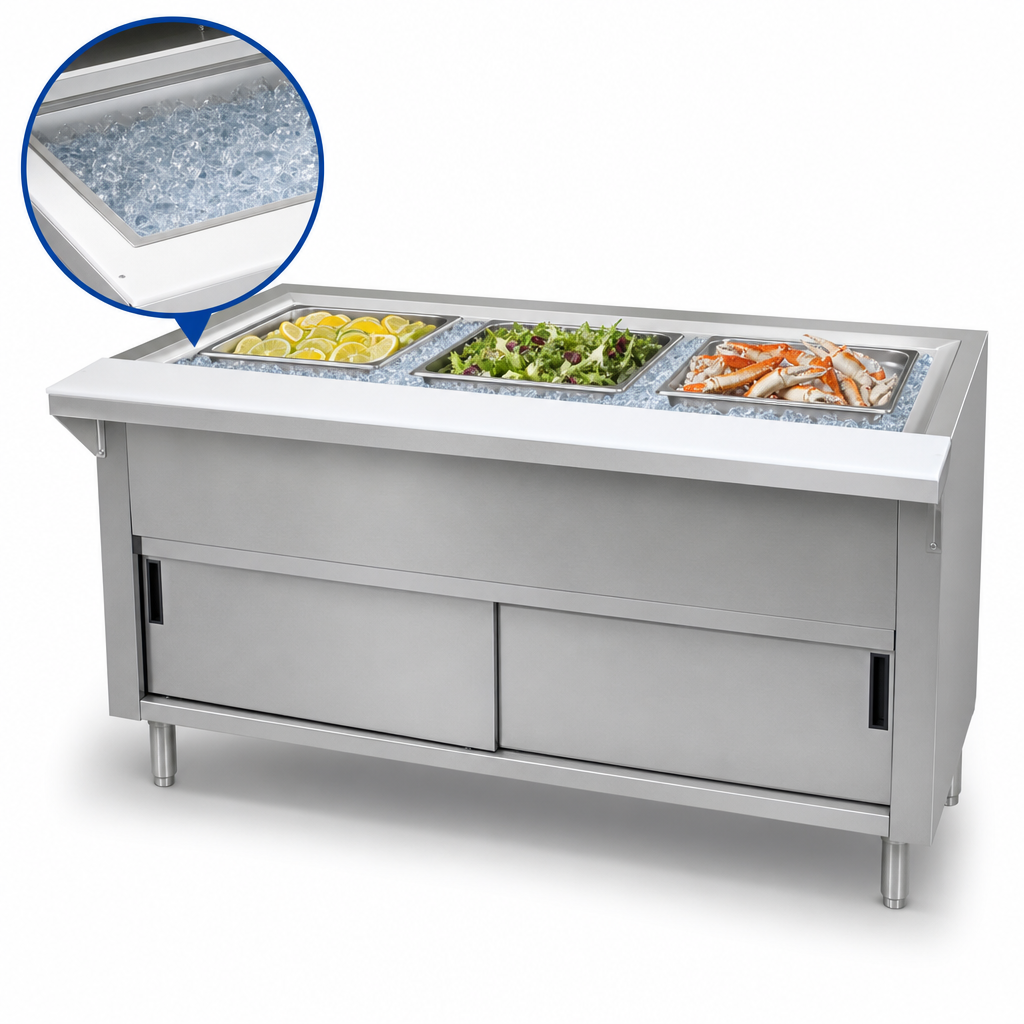 Ice-Cooled Pan Well
