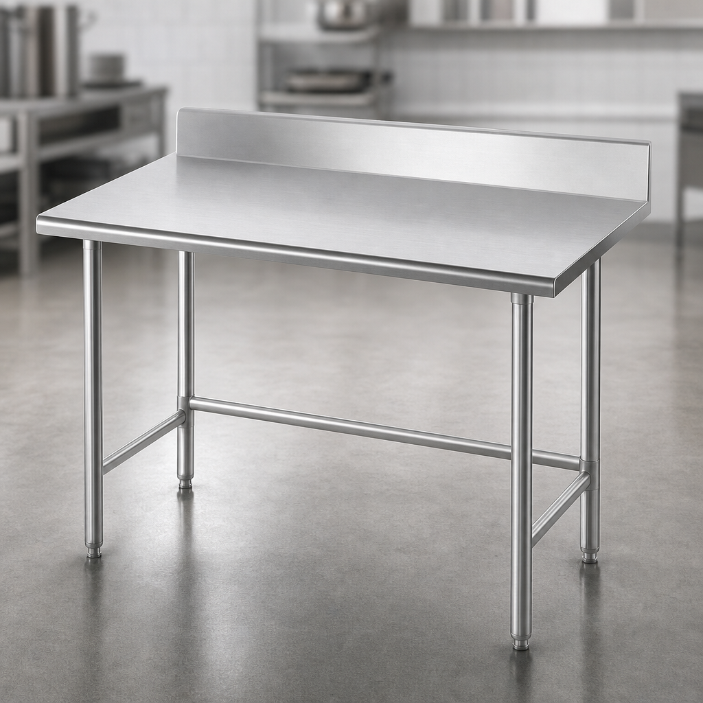 16-Gauge 304 Stainless Steel Top
