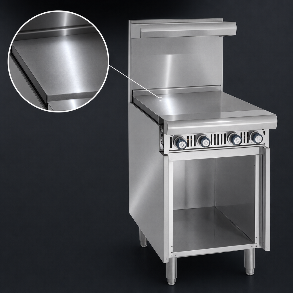 12-Inch Hot Top Surface