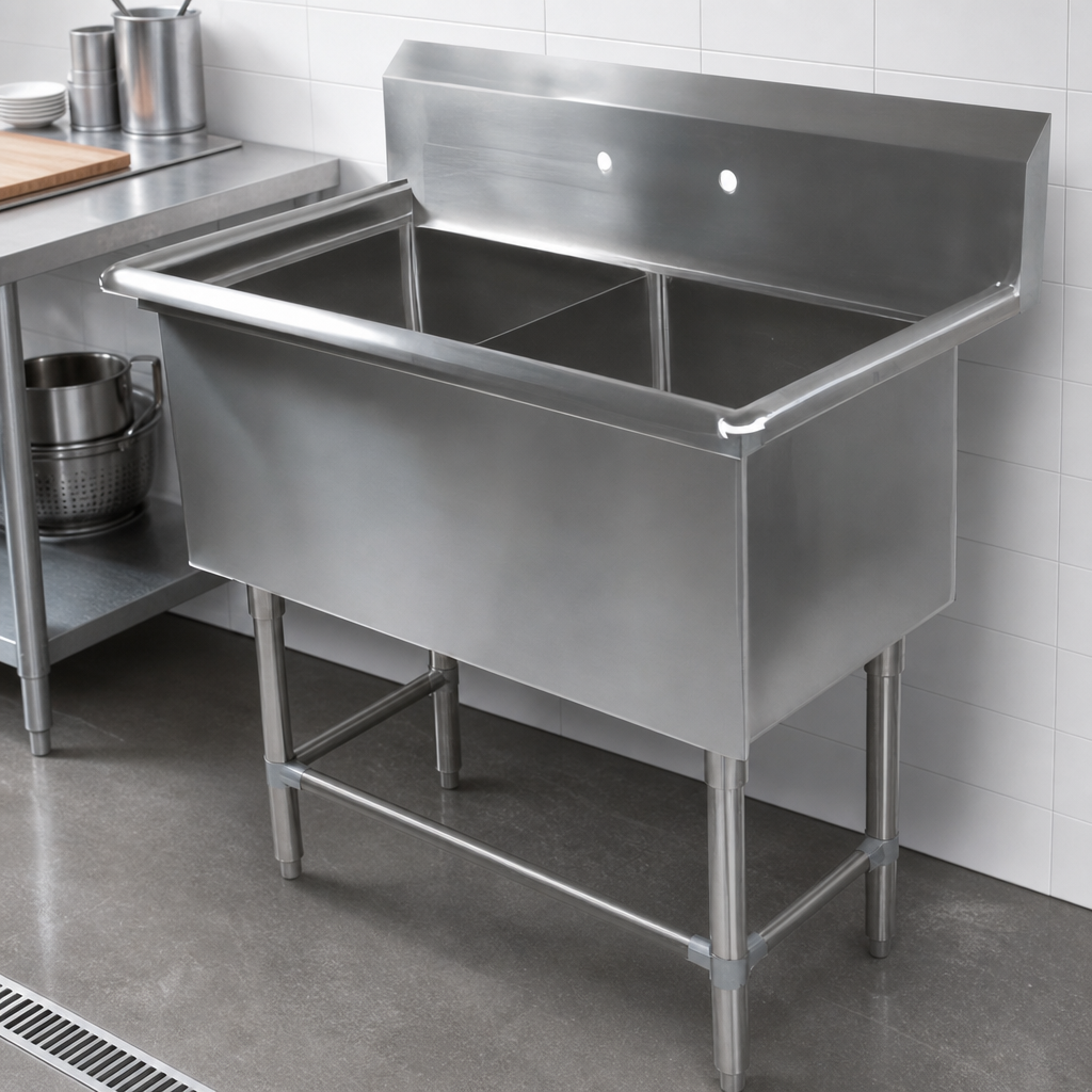 Two Compartment Sink