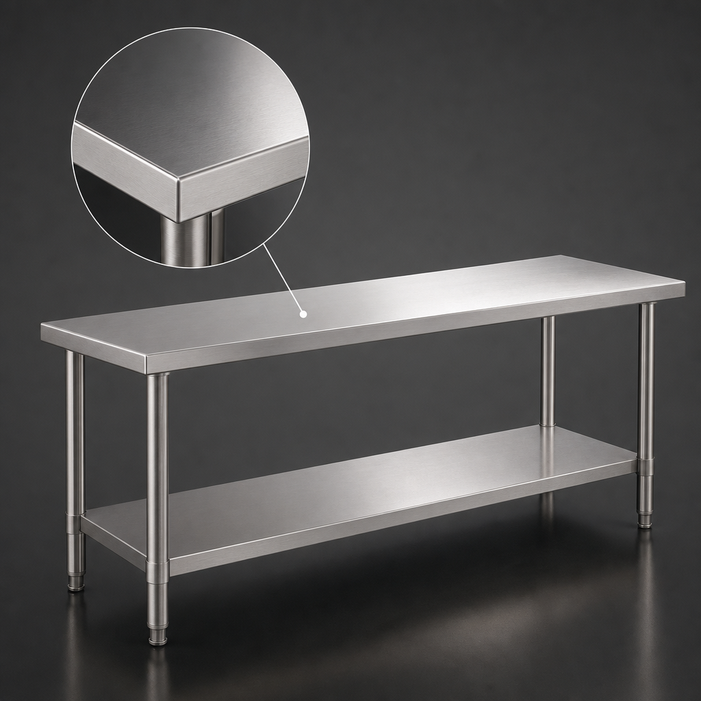 14/300 Series Stainless Steel Top