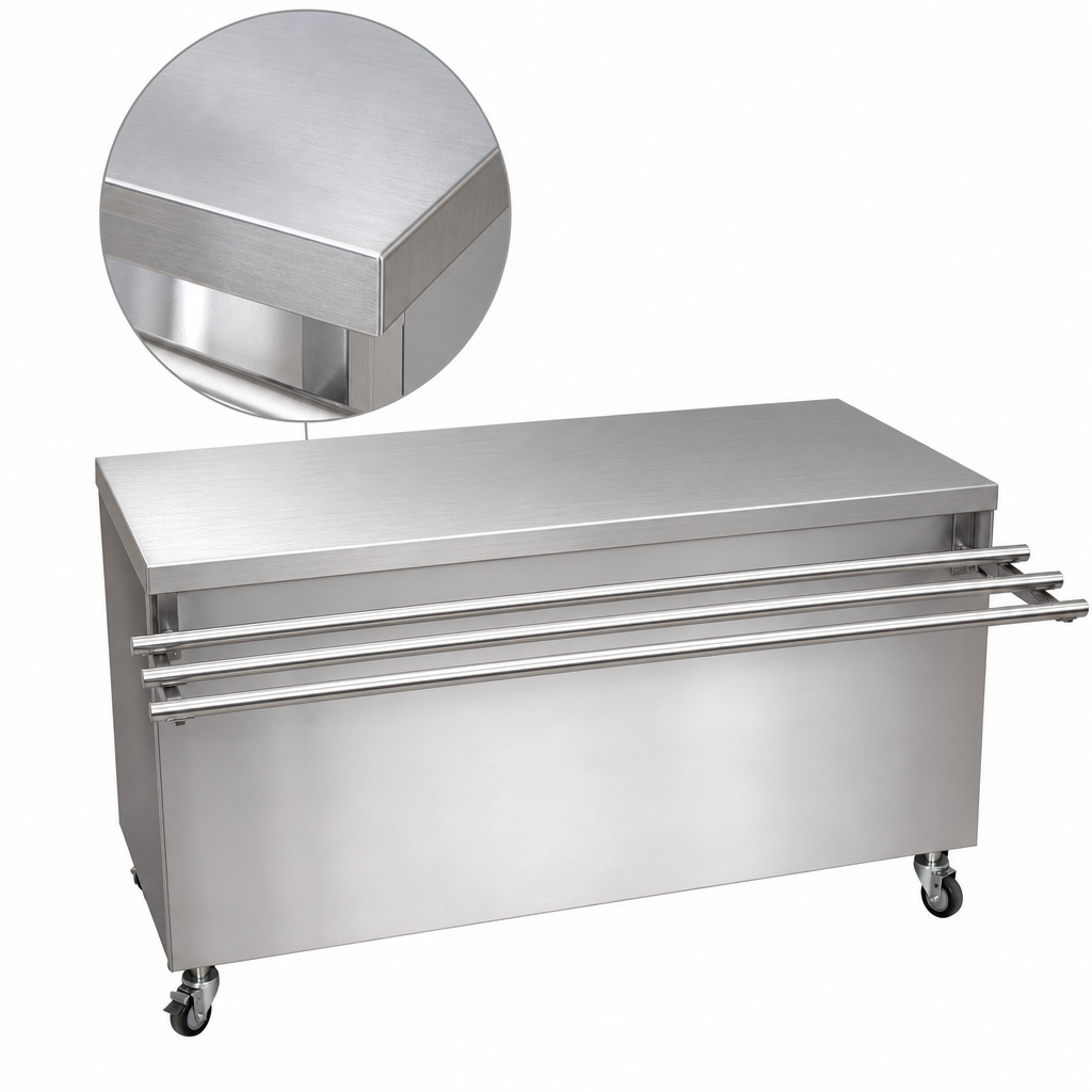 14-Gauge Stainless Steel Top