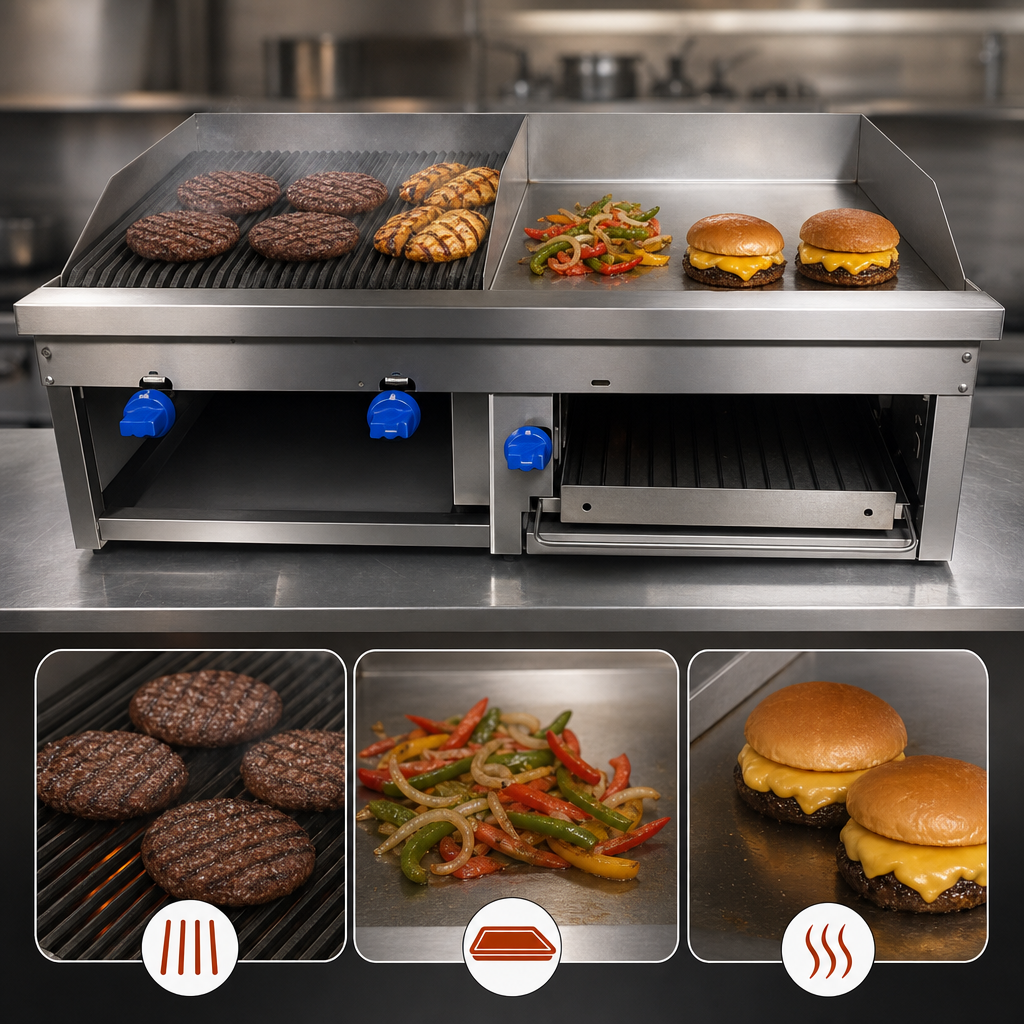 Triple-Function Cooking Design