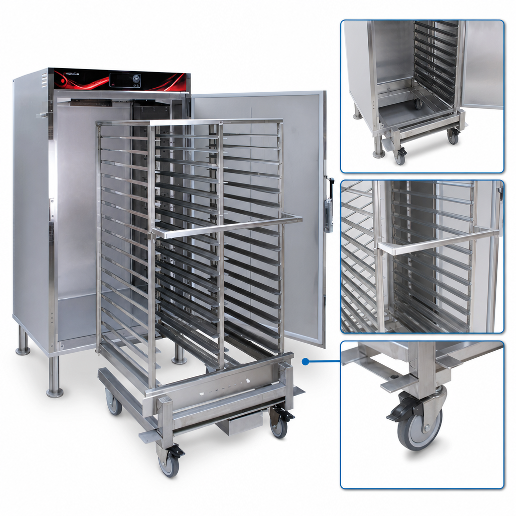Included Roll-In Rack