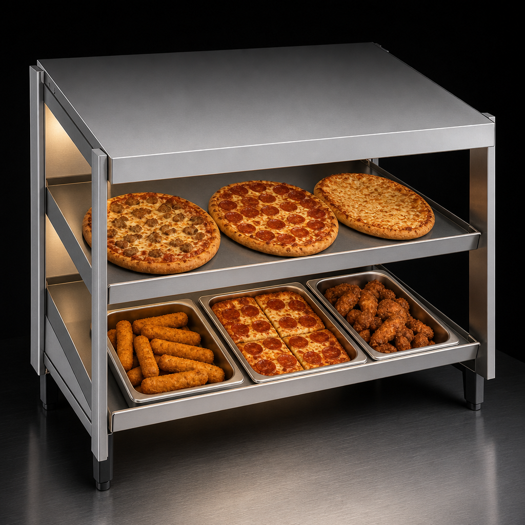 Double Slant Shelves