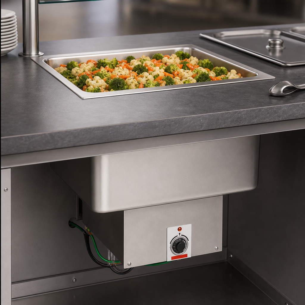 Built-In Bottom Mount Design