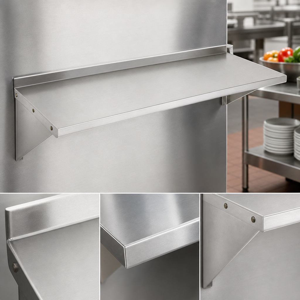 18-Gauge 430 Stainless Steel Construction