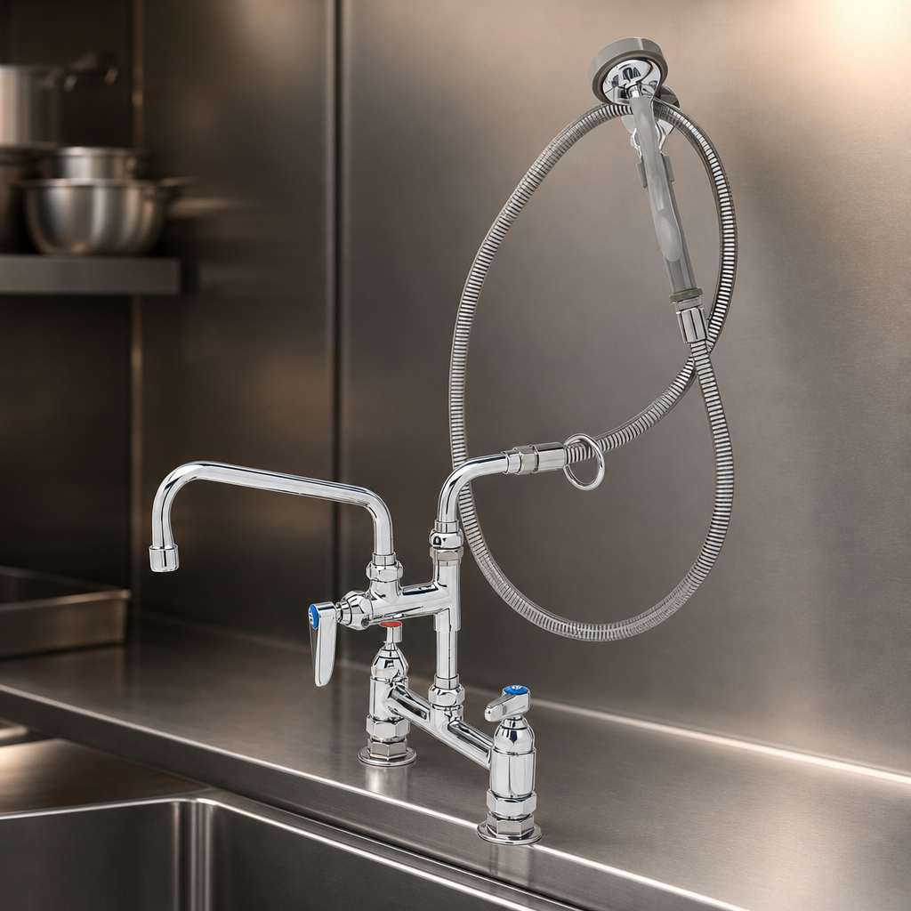 Polished Chrome-Plated Brass Body