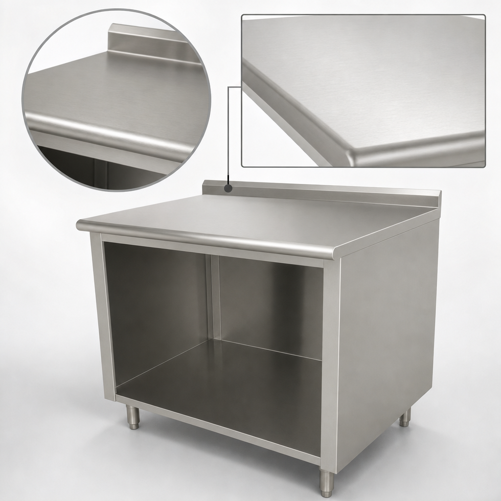 14 Gauge Stainless Steel Top