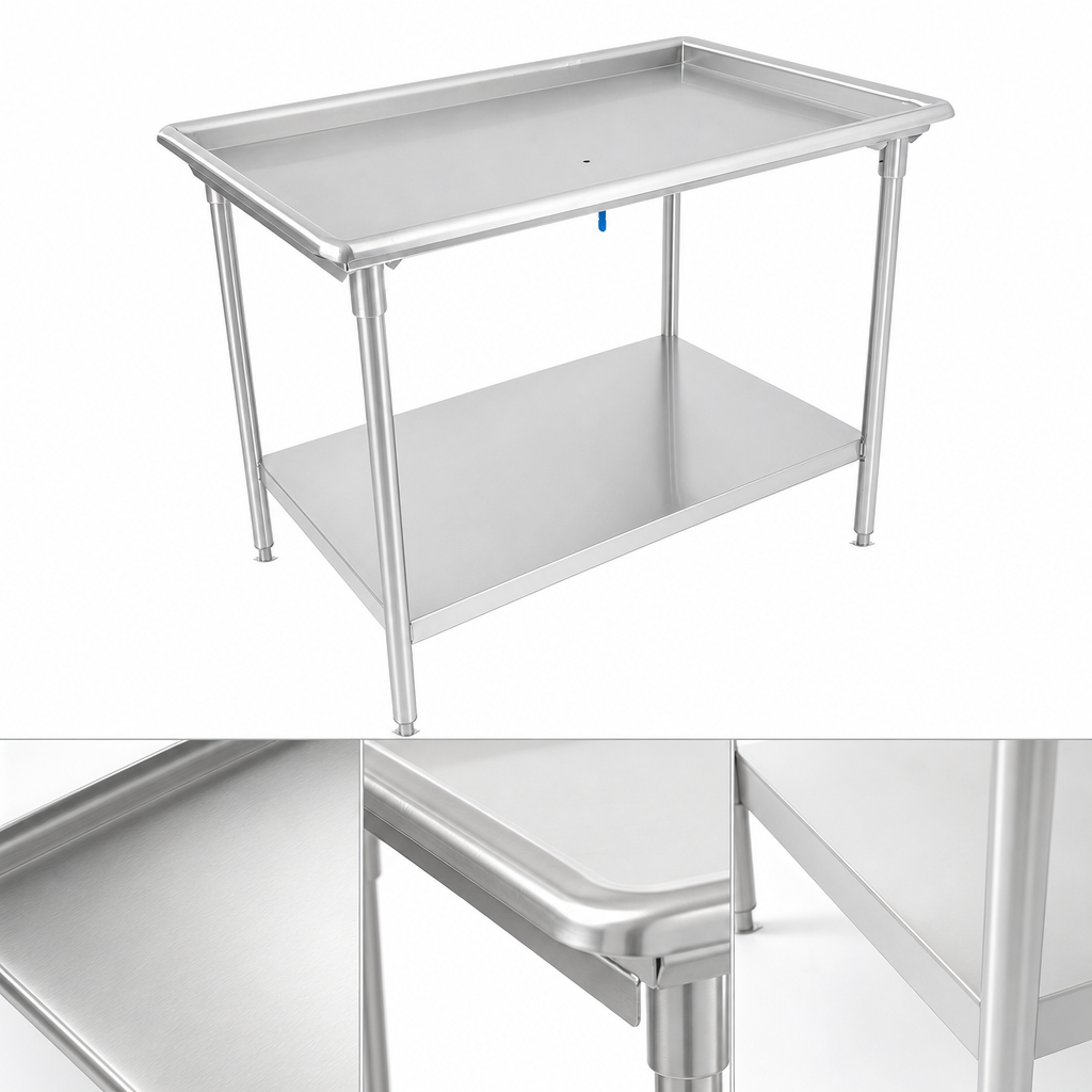 16-Gauge Type 300 Stainless Steel Top