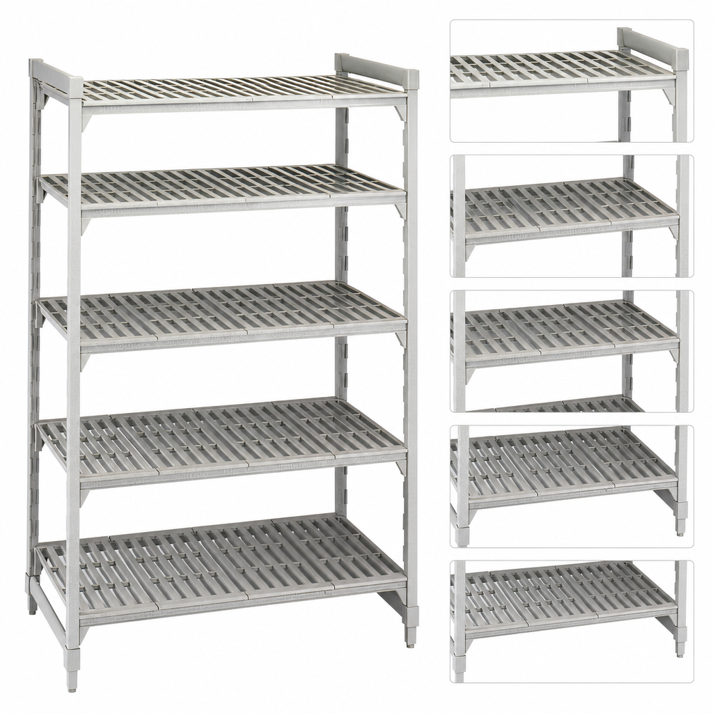 Five Vented Shelf Plates
