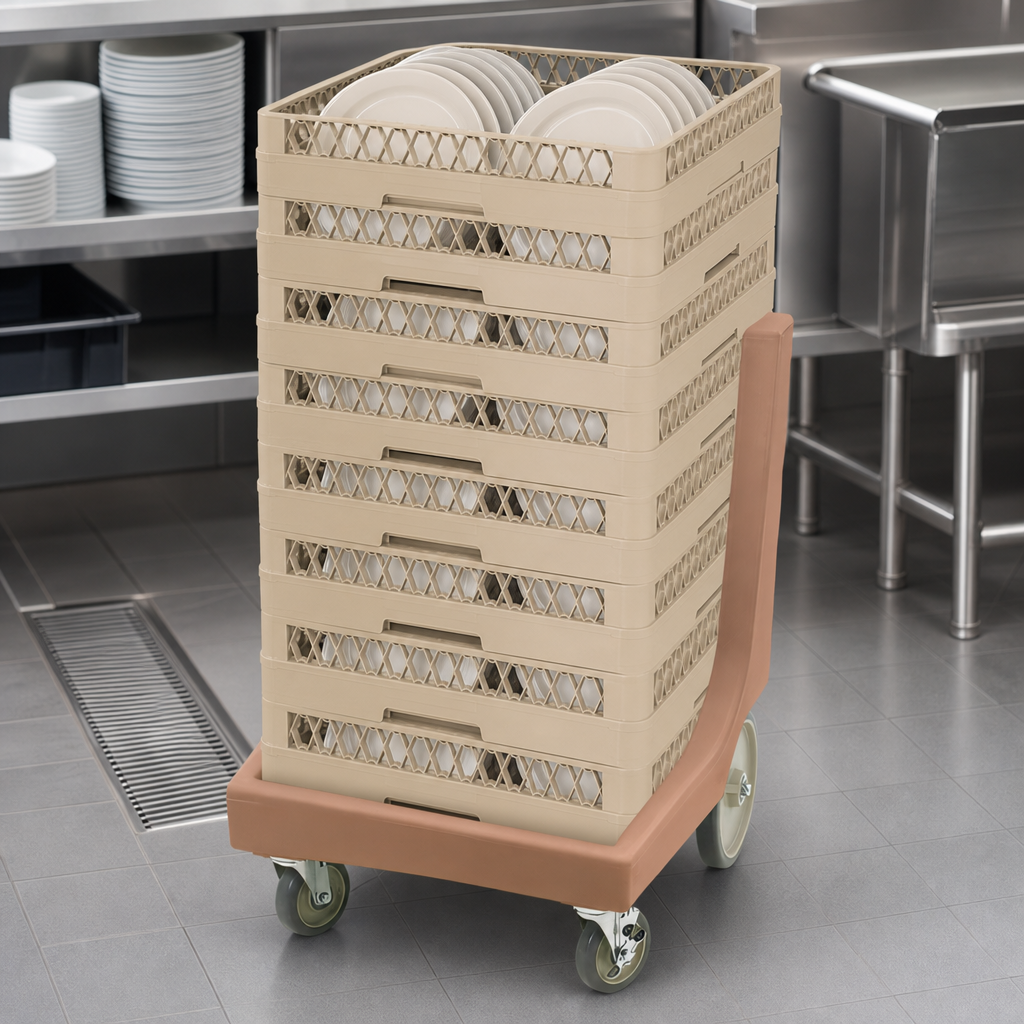 Full-Size Dish Rack Transport