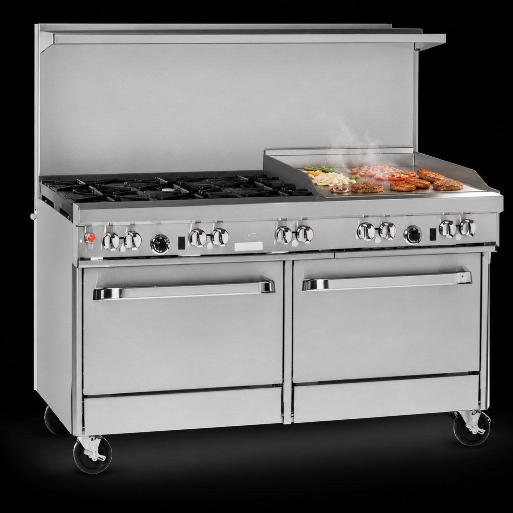 24-Inch Griddle with 1/2-Inch Plate