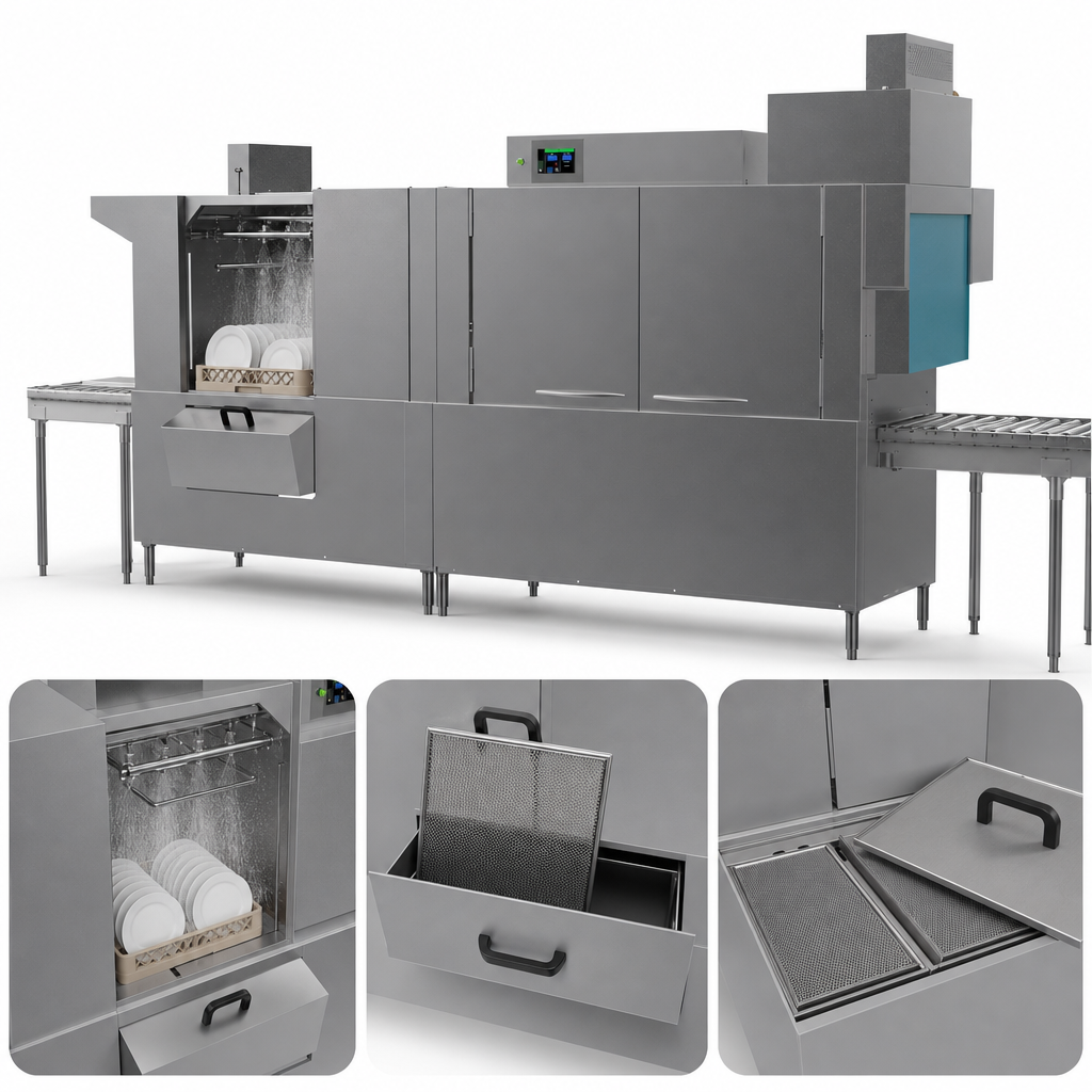 Two-Tank Design With 36-Inch Prewash
