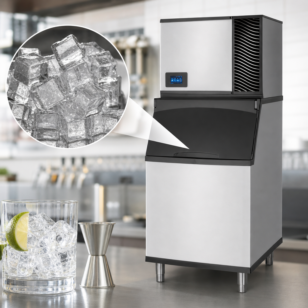 Half-Size Cube Ice Production
