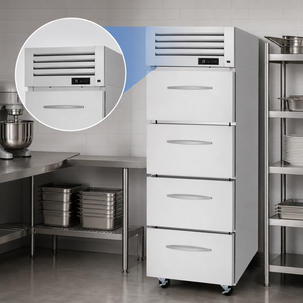 Top-Mounted Self-Contained Refrigeration