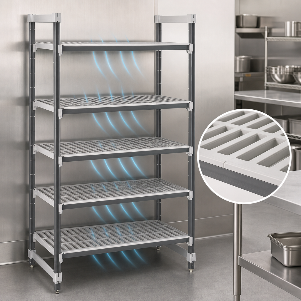 Vented Reinforced Shelf Plates
