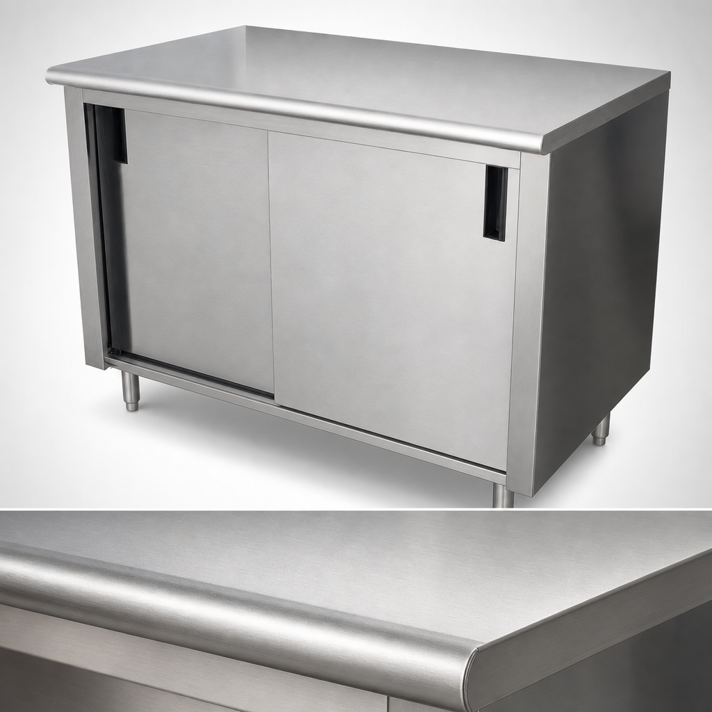16-Gauge 304 Stainless Steel Top
