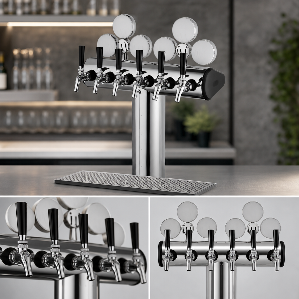 Six-Faucet Capacity