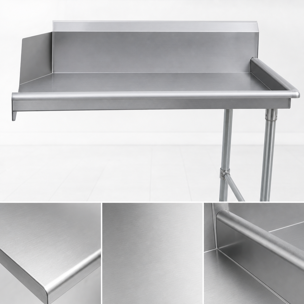 16-Gauge Type 300 Stainless Steel Top