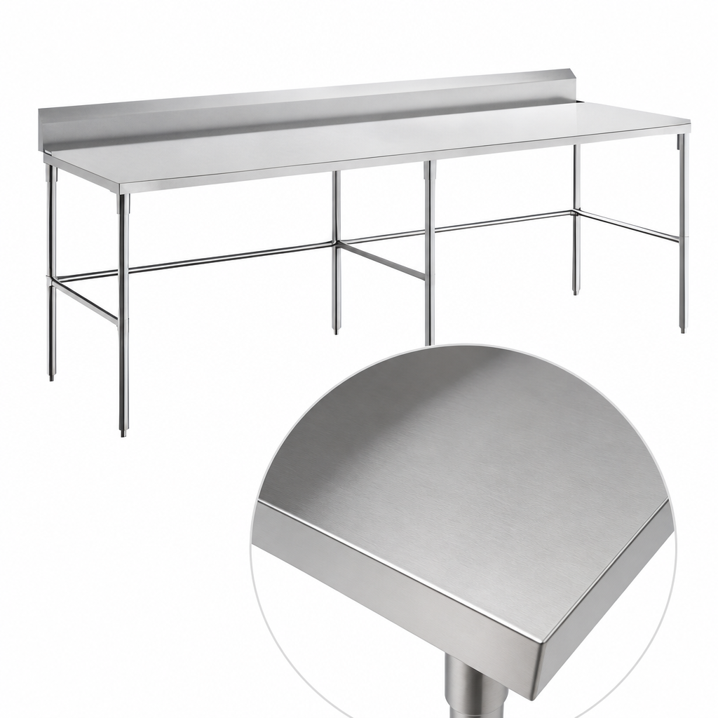 18-Gauge 430 Stainless Steel Top