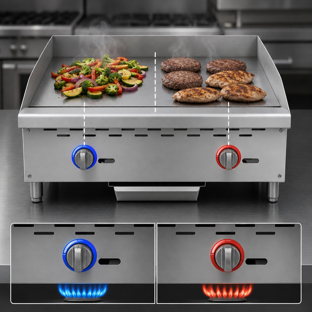 Two Independent Burners