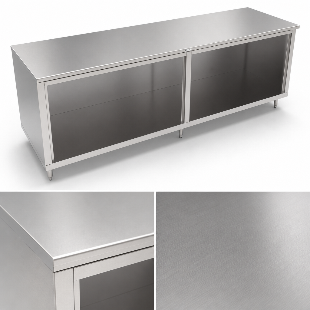 14/300 Stainless Steel Flat Top