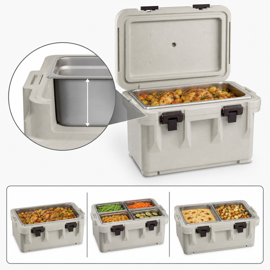 6-Inch Pan Depth Capacity