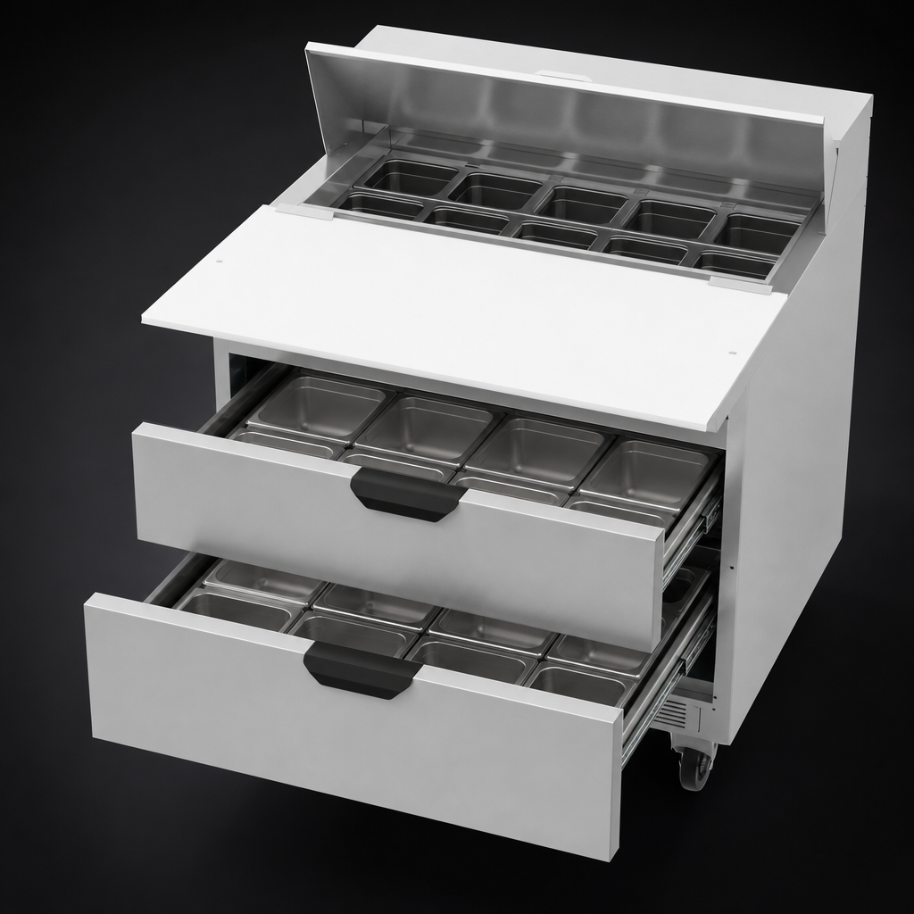 Two Pull-Out Drawers