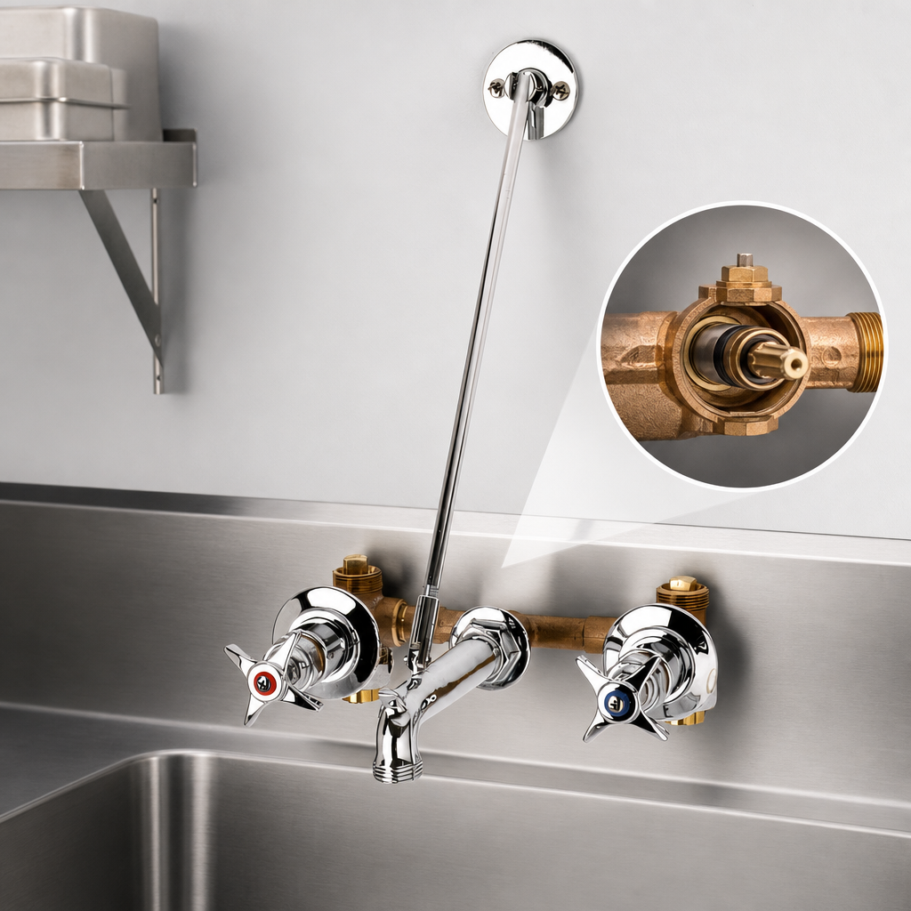 Concealed Bypass Mixing Valve