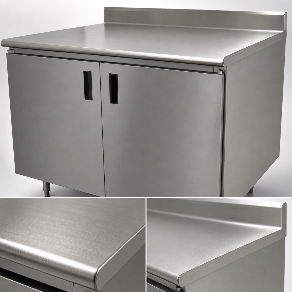 16-Gauge 304 Stainless Steel Top