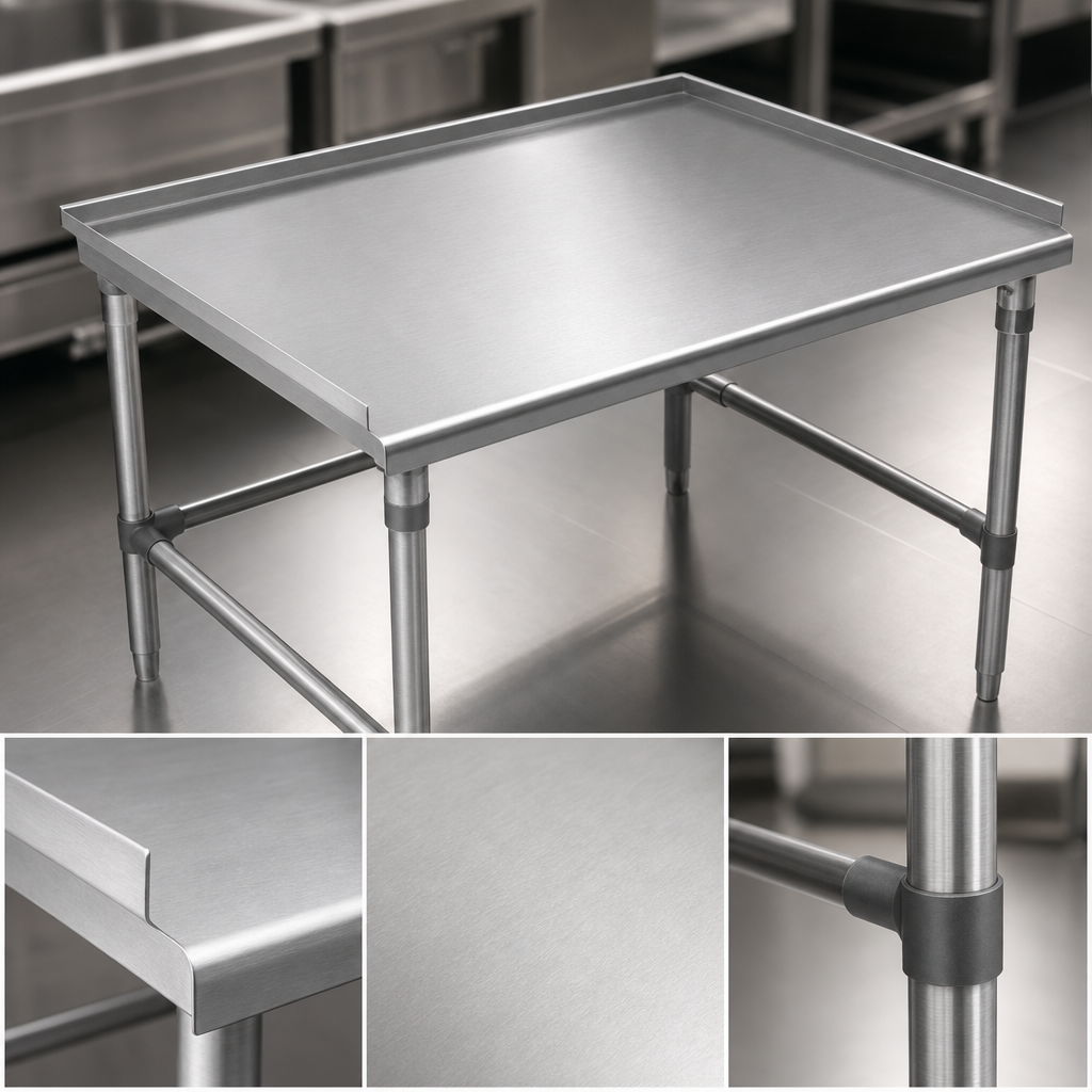 16-Gauge Type 300 Stainless Steel Top