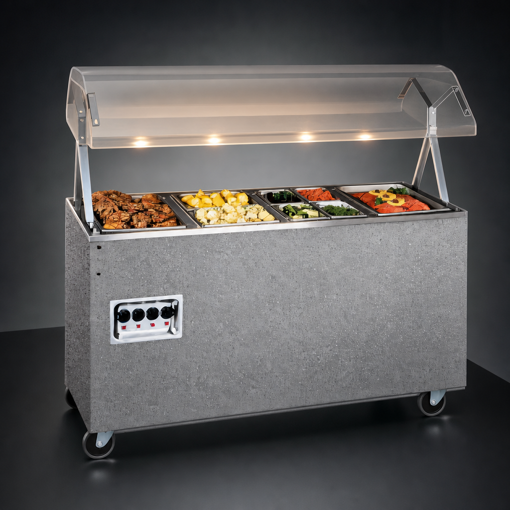 Lighted Buffet Breath Guard