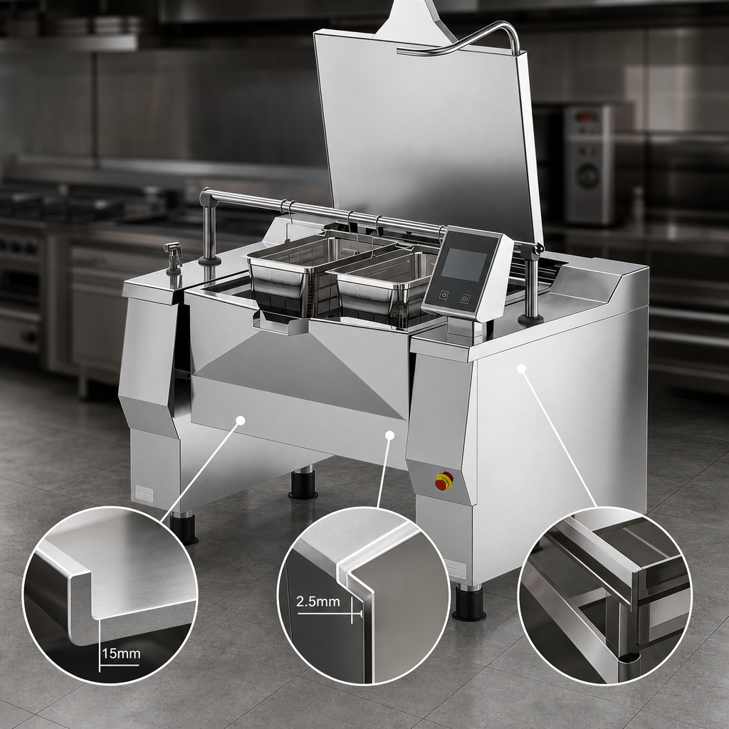 Durable Stainless Steel Construction
