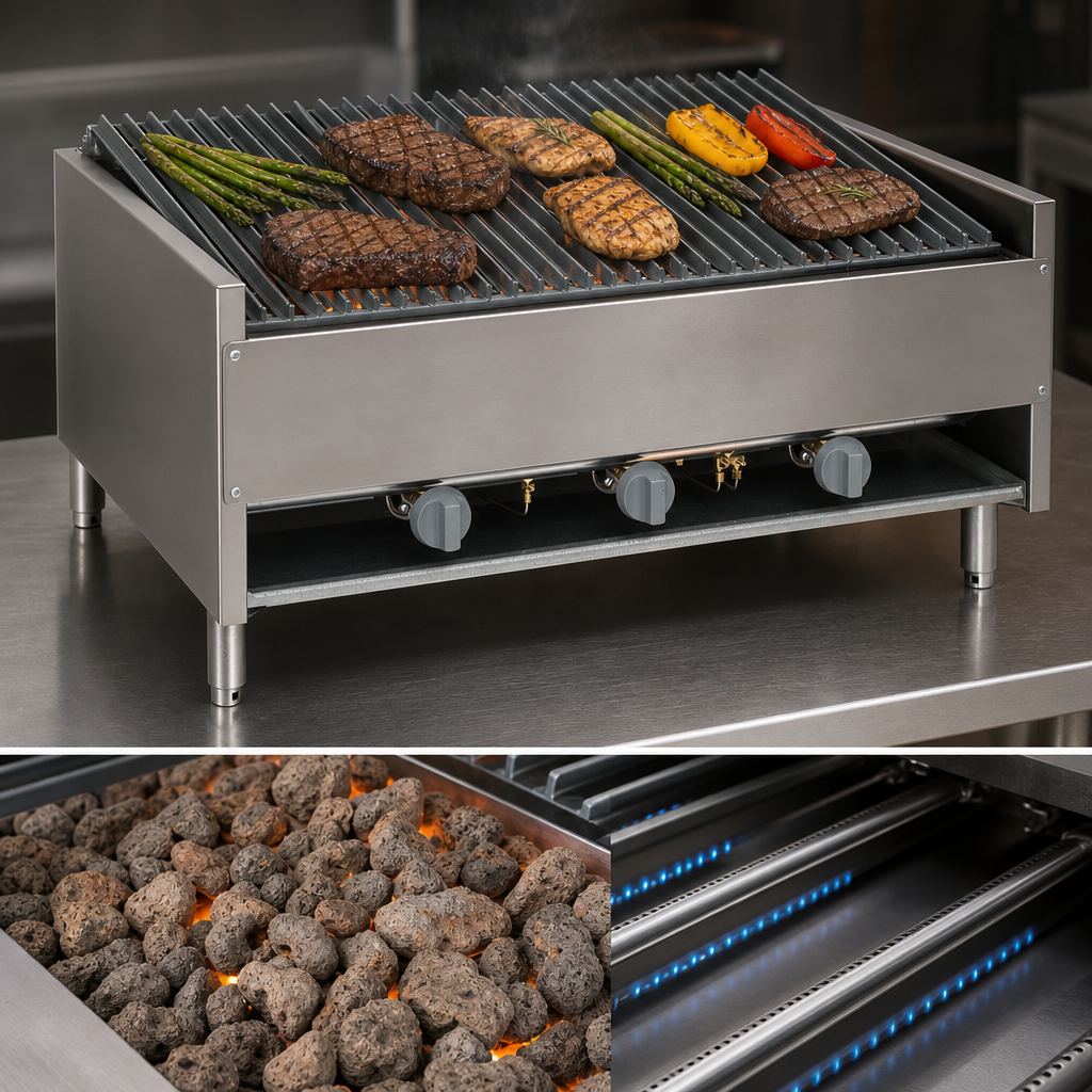 Lava Rock Heating System